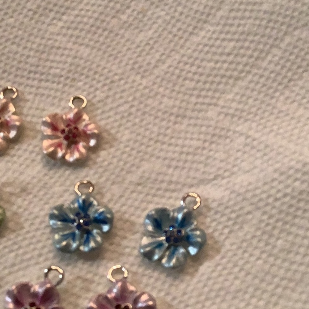 Silver Tone Different Color Replacement Earrings - image 5